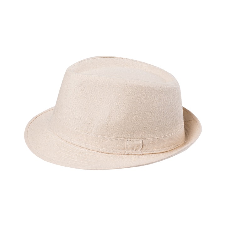 Шапка унисекс, A&K, Памук, Бежов, 56