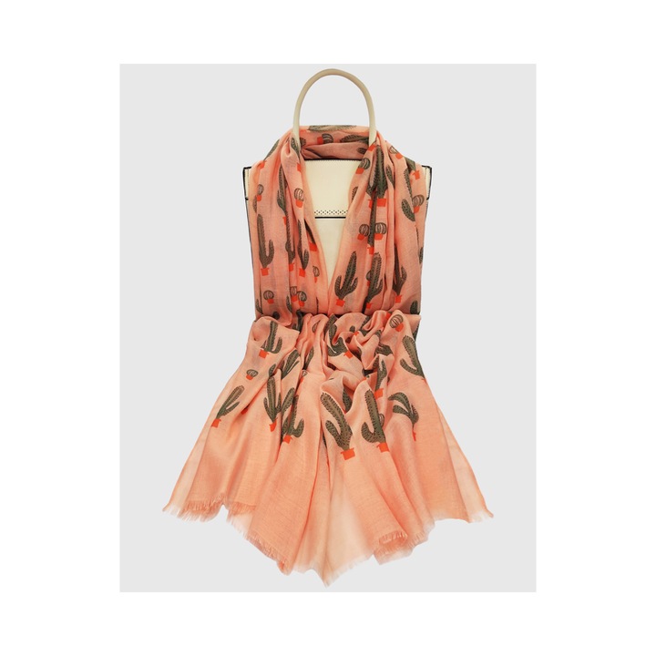 Esarfa dama, A&K, Textil, Multicolor