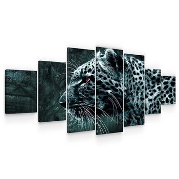 Set Tablou DualView Startonight Eleganta felina, 7 piese, luminos in intuneric, 100 x 240 cm Set Tablou DualView Startonight Eleganta felina, 7 piese, luminos in intuneric, 100 x 240 cm