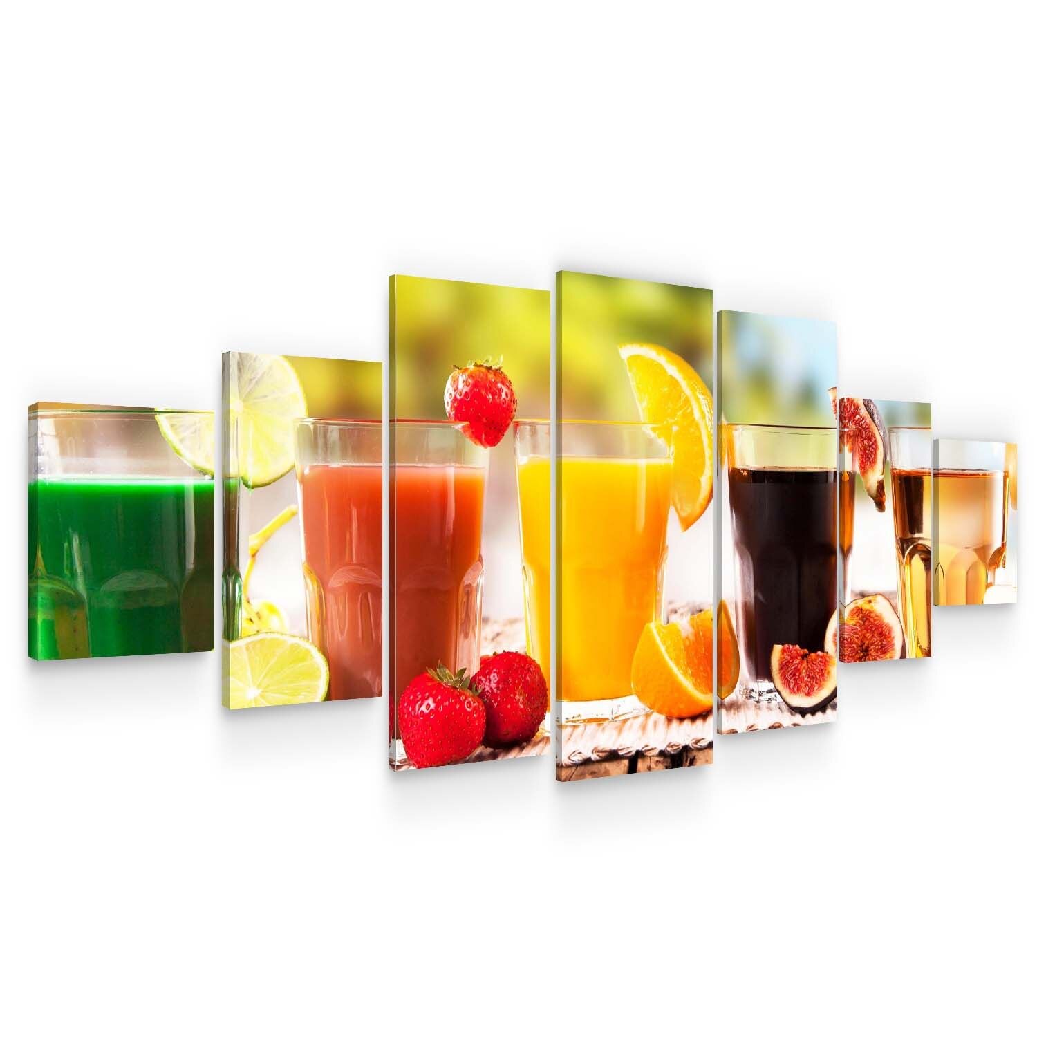 Set Tablou DualView Startonight Fresh de …, 7 piese, luminos in intuneric, 100 x 240 cm