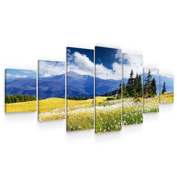 Set Tablou DualView Startonight Peisaj uluitor, 7 piese, luminos in intuneric, 100 x 240 cm Set Tablou DualView Startonight Peisaj uluitor, 7 piese, luminos in intuneric, 100 x 240 cm