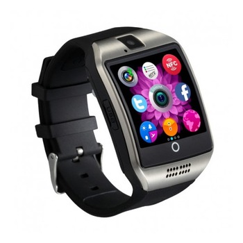 Ceas Smartwatch cu telefon MCZ Q18, Camera 1,3Mpx, Display 1,54 inch Capacitiv, Slot Card TF, Bluetooth, Pedometru, Monitorizare Somn, Silver Ceas Smartwatch cu telefon MCZ Q18, Camera 1,3Mpx, Display 1,54 inch Capacitiv, Slot Card TF, Bluetooth, Pedometru, Monitorizare Somn, Silver