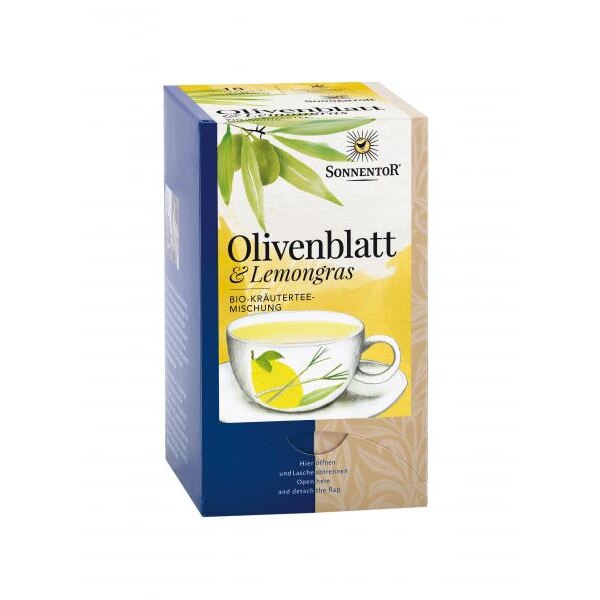 Ceai Frunze de maslin & lemongrass bio 18plicuri Sonnentor