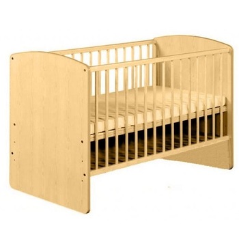 Patut bebe lemn, Karolina II pin, 120x60 cm Patut bebe lemn, Karolina II pin, 120x60 cm