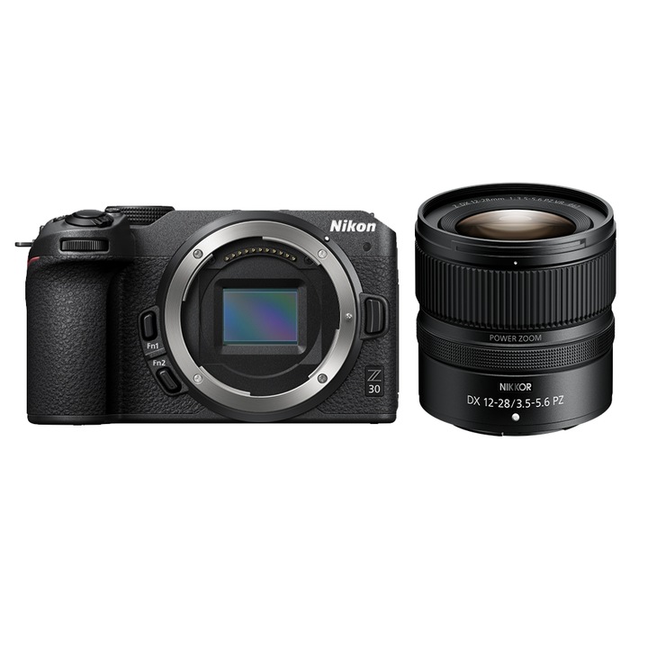 Nikon Z30 MILC fényképezőgép + DX 12-28mm F3.5-5.6 PZ VR objektív