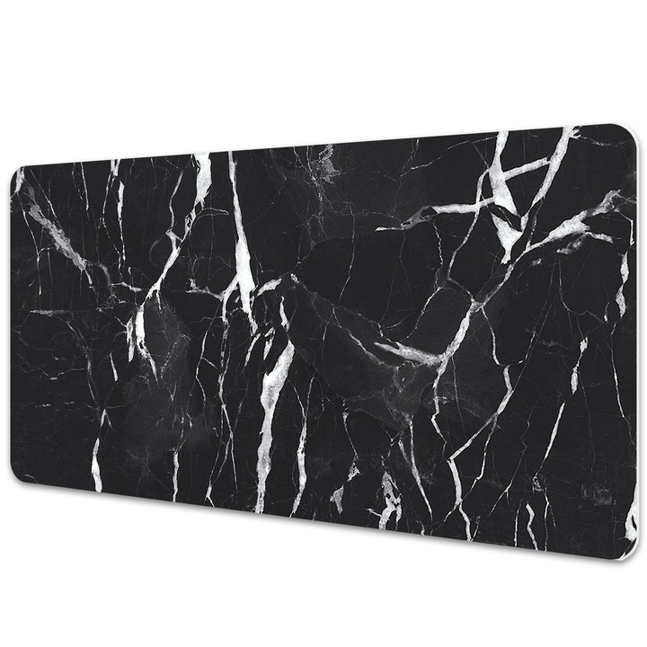 Mapa birou. protectie birou. Marmura Neagra. Negru. 120 cm x 60 cm. 010250300030100013336