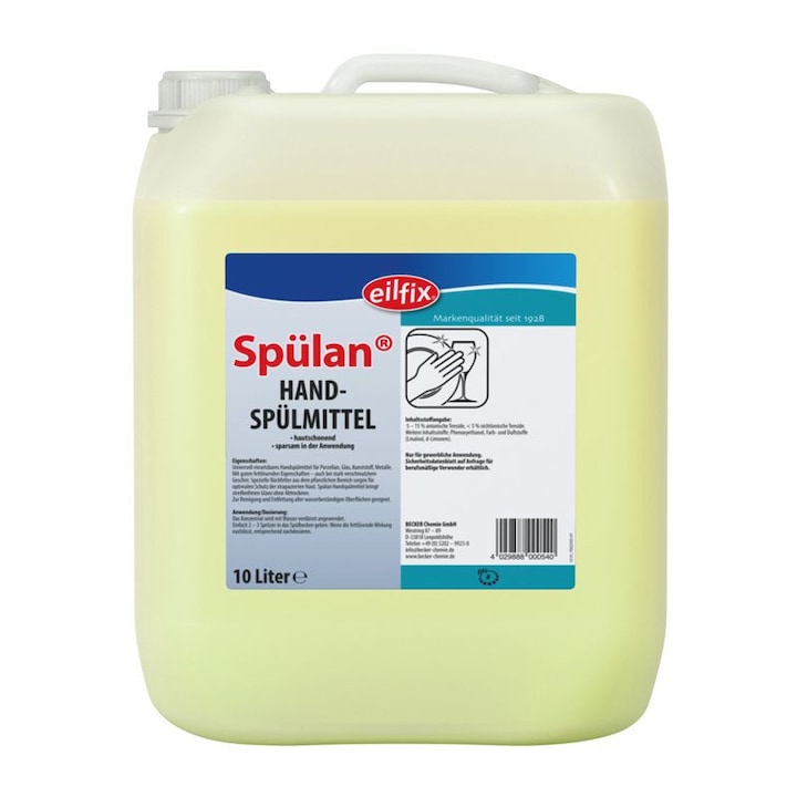 Detergent spalat vase manual Eilfix Spulan 10l
