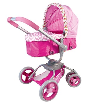 Carucior pentru papusi,Babybebe pram 2 in 1,3-8 ani Carucior pentru papusi,Babybebe pram 2 in 1,3-8 ani
