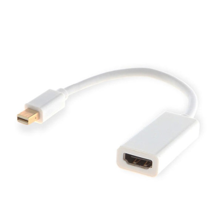 Elmak SAVIO CL-57 Mini DisplayPort (M) – HDMI (F) fehér adapter