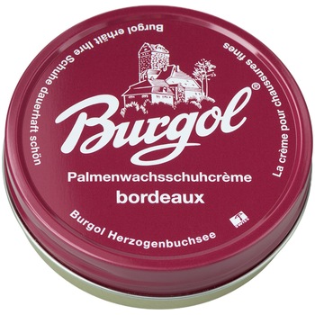 Ceara de palmier pentru incaltaminte Burgol, bordo, 100ml Ceara de palmier pentru incaltaminte Burgol, bordo, 100ml