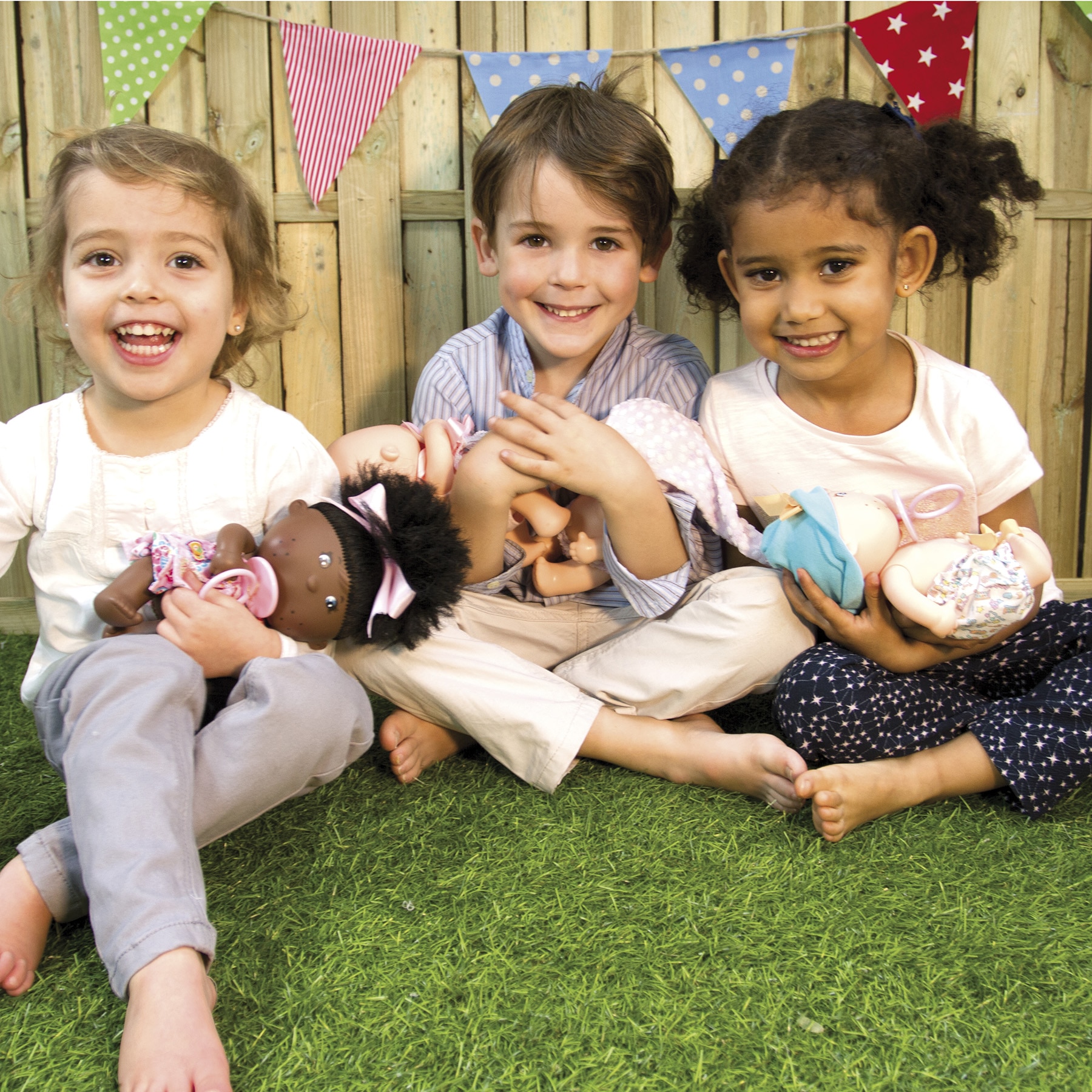 Papusa bebelus Imaginarium BabyLove Peach cu parfum de vanilie