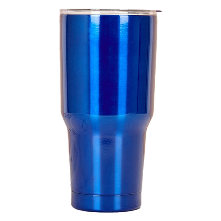 Pahar termoizolant QttvbTna, inox, capac etans, 900ml, set cu 2 paiuri reutilizabile