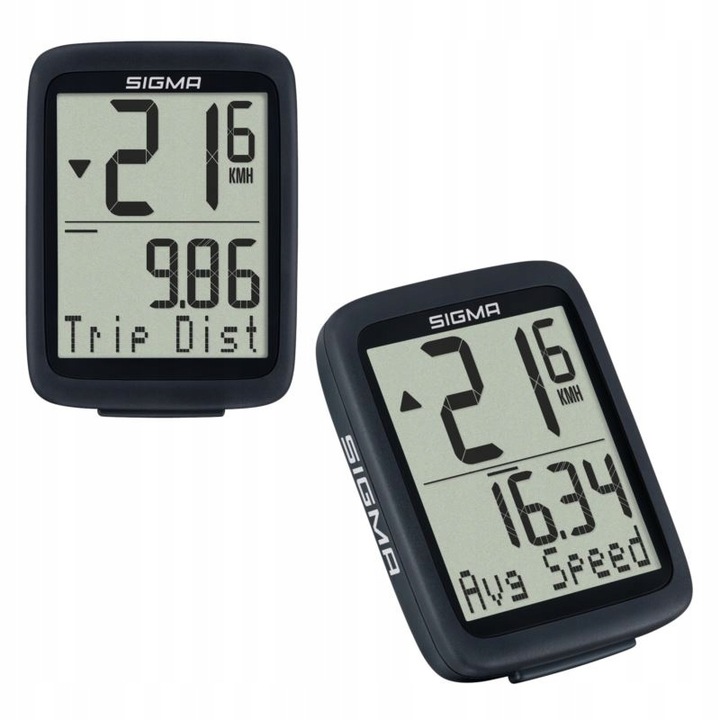 Велокомпютър с кабел, SIGMA, BC 8.0 WR