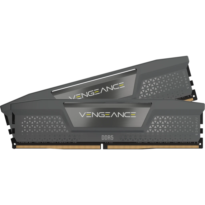 Памет Corsair Vengeance, XMP 3.0 Black Heatspreader, 16GB (2x8GB), DDR5, 5200MT/s, CL 40
