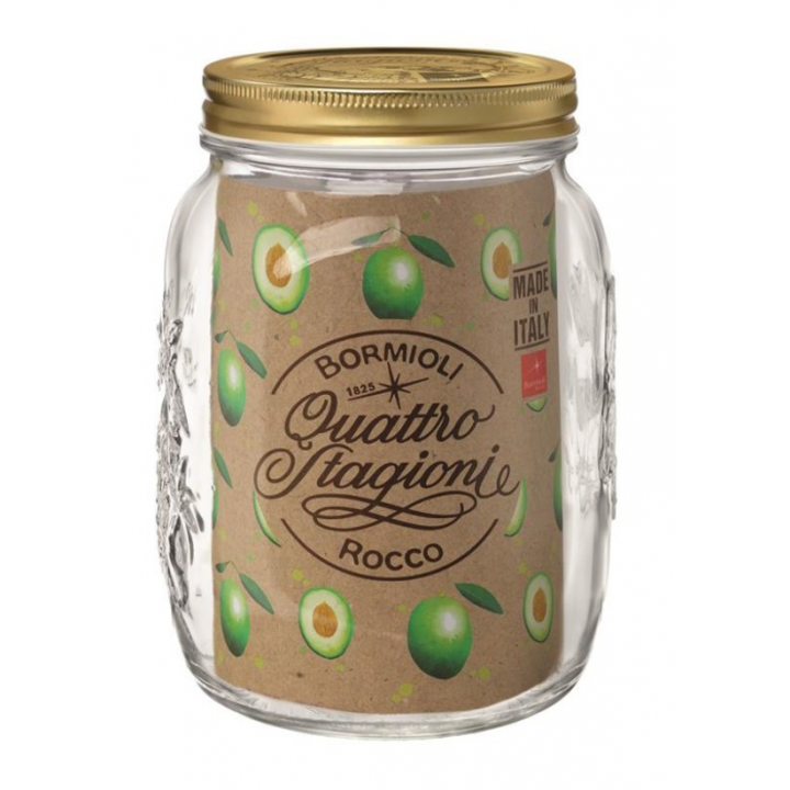 Borcan cu capac BORMIOLI QUATTRO STAGIONI, 3175ml, D16xH21,8cm