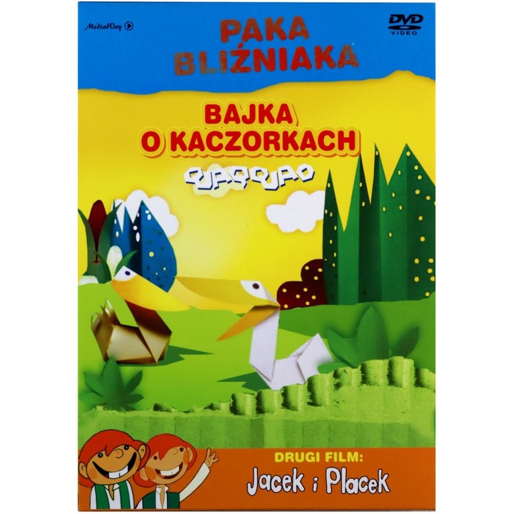 Paka bliźniaka 2: Bajka o kaczorkach - Quaqquao czyli kaczorek poznaje świat / Jacek i Placek [2DVD]