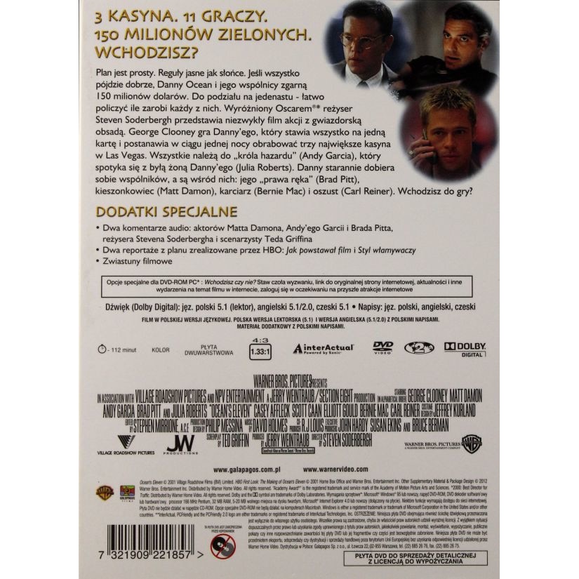 Бандата на Оушън [DVD] - eMAG.bg