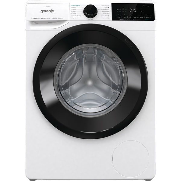 Masina de Spalat Rufe Frontala GORENJE WNA1X4A, SteamTech, 10.5 kg, 1400rpm, Clasa A, Alb
