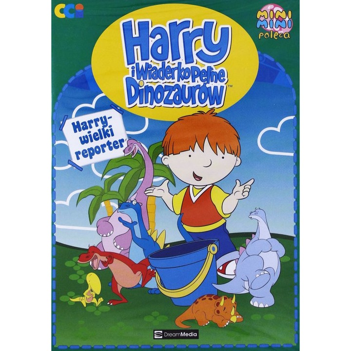 Harry i wiaderko pełne dinozaurów: Harry - Wielki Reporter (mini mini) [DVD]