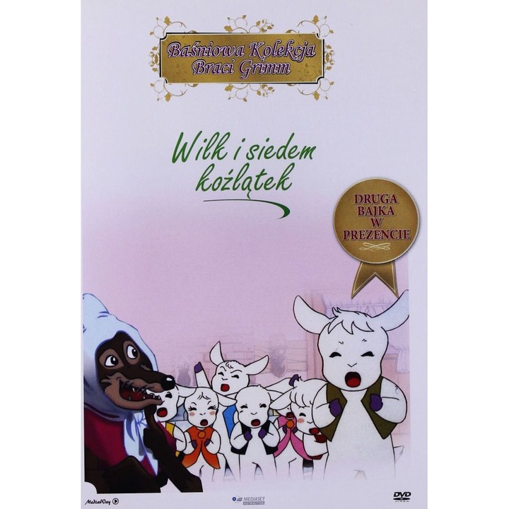 Wilk i Siedem Koźlątek (Baśniowa Kolekcja Braci Grimm) [DVD]