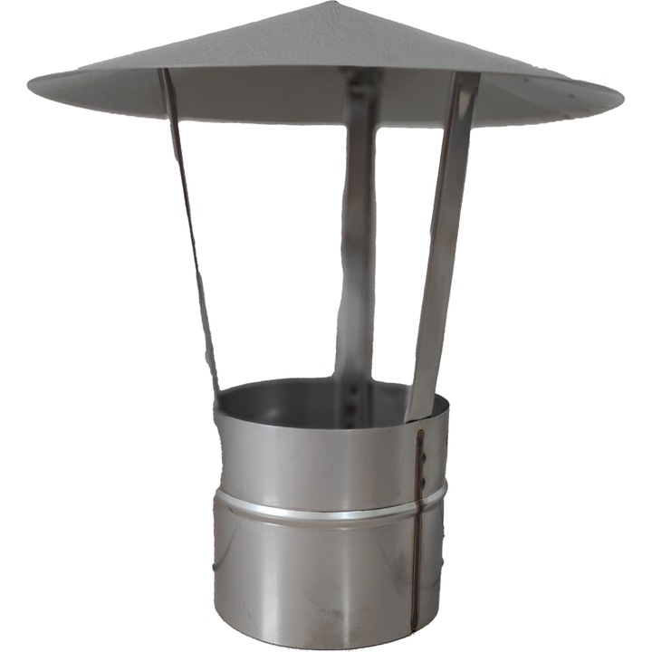 Palarie cos de fum inox dn 130