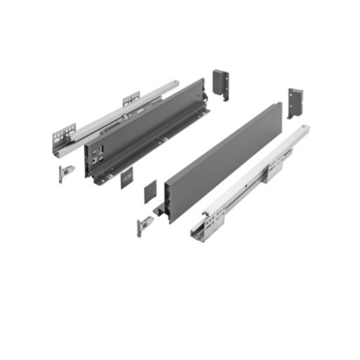 Sertar, GTV, Axis Pro, pentru cuptor, H69 450 mm, Antracit