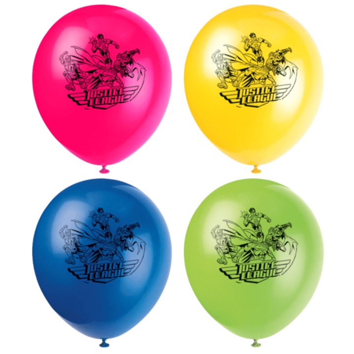 Léggömbök Justice League 30cm egyedi