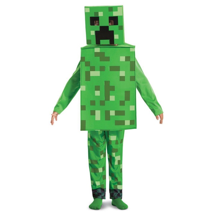 Costum Creeper Fancy Child Disguise 7-8 ani