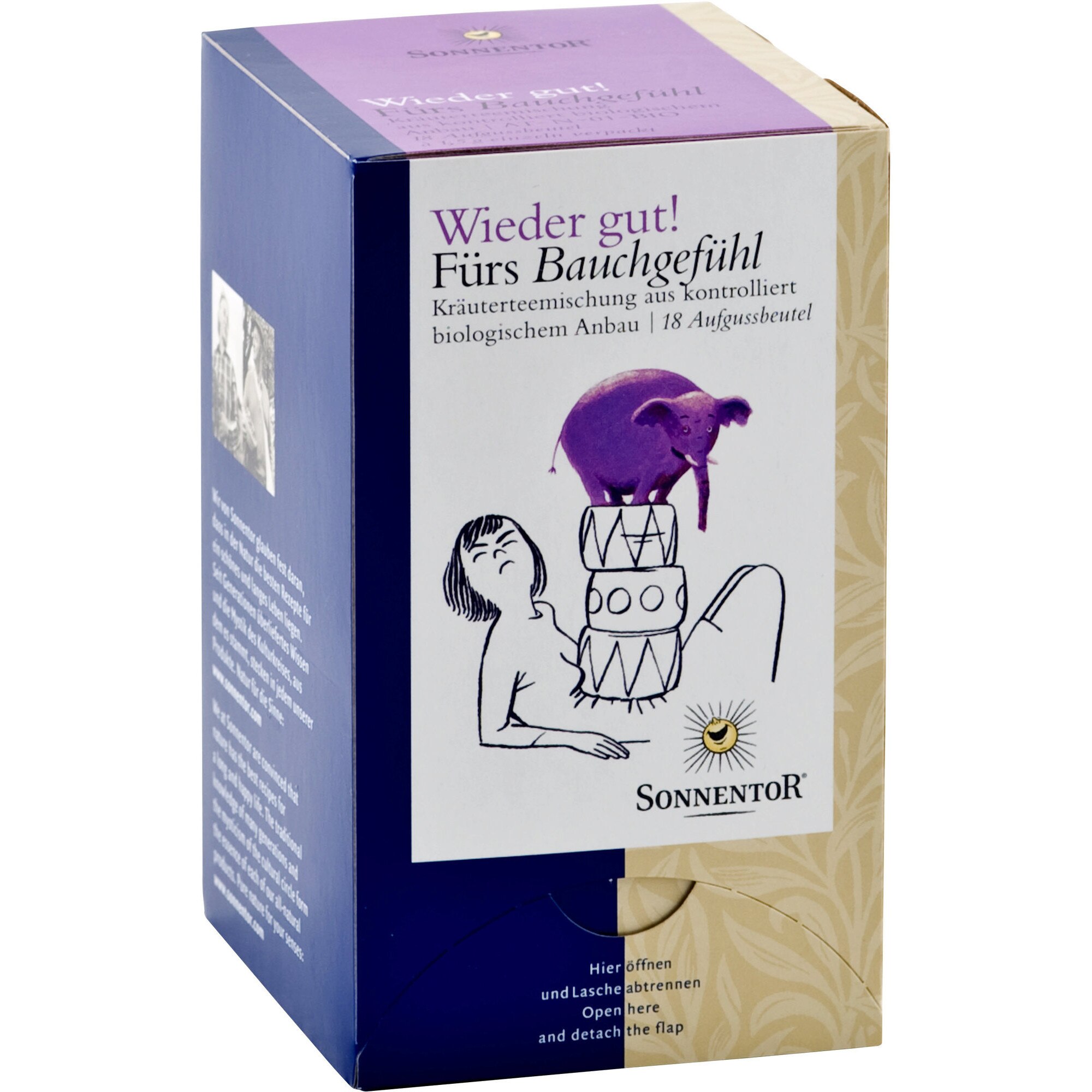 Ceai bio Toate-s bune! Calmeaza-ti stomacul! 18plicuri Sonnentor