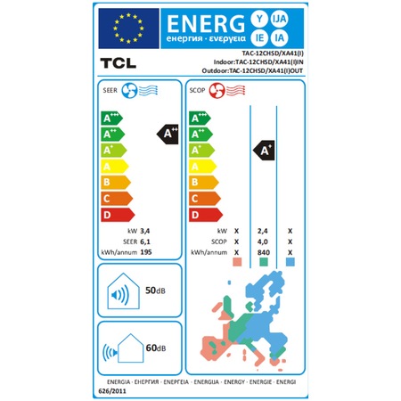 Aparat de aer conditionat TCL Elite XA41, 12000 BTU, WiFi, Clasa A++, Kit instalare 3 m, Incalzire, Functie Turbo, Functie ECO, I-Feel, Mod Sleep, Flux de aer 3D, Filtru 4 in 1, R32, TAC-12CHSD/XA41IFP