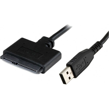 Cablu POWERTECH, USB la SATA, CAB-U033, cupru, 0,20 m, negru - eMAG.ro