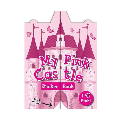 Look Inside Sticker Book - Pink Castle