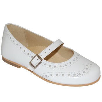 Pantofi E2024 din piele lacuita, Panyno, Alb Pantofi E2024 din piele lacuita, Panyno, Alb