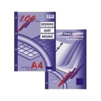 Rezerva caiet mecanic Arhi Design, A4, dictando 100 file Rezerva caiet mecanic Arhi Design, A4, dictando 100 file
