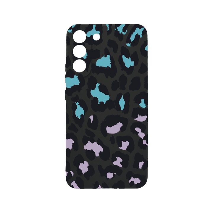 Husa BestCase® Slim SIlicon 0.8MM, Compatibila Cu Samsung Galaxy S21 FE, Leopard Pattern, Rezistenta la uzura, Protectie Camera, c-B 1034