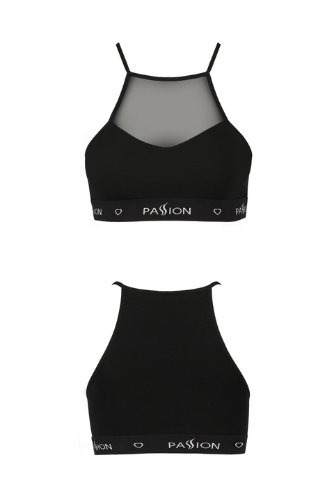 Sutien dama, Passion, Bumbac, Negru L