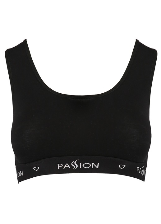 Bustiera, Passion, Bumbac, Negru, Negru