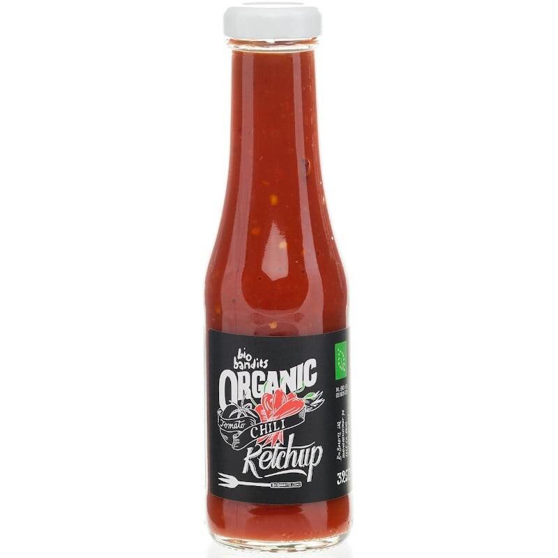 Ketchup de Rosii cu Chili Bio 325 mililitri Bio Bandits eMAG.ro