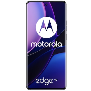 Telefon mobil Motorola Edge 40, Dual SIM, 8GB RAM, 256GB, 5G, Leather Eclipse Black
