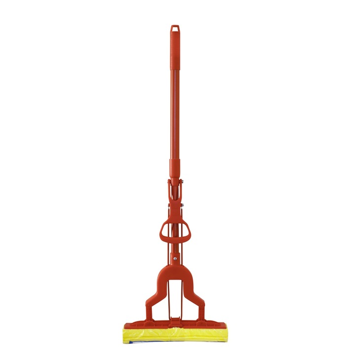 Mop Vertex Butterfly, 110cm, teleszkópos nyél, piros