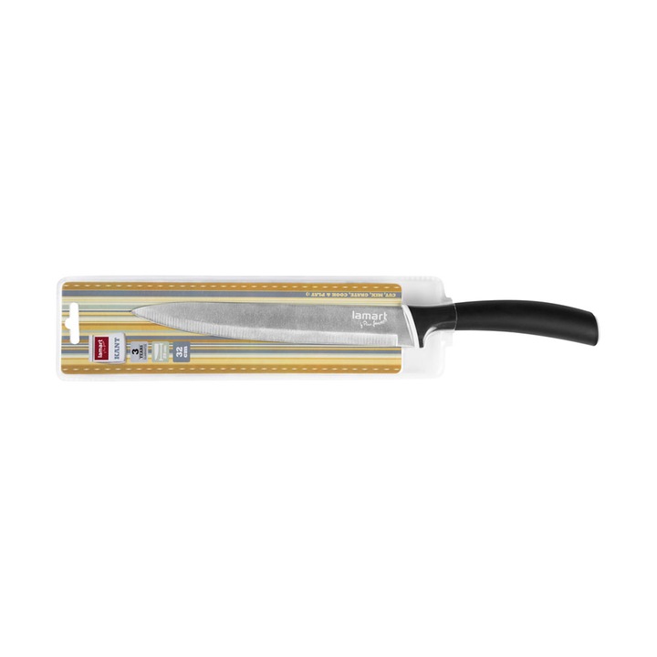 Cutit de bucatarie, Lamart, Slicer, 32 cm, lama 20 cm