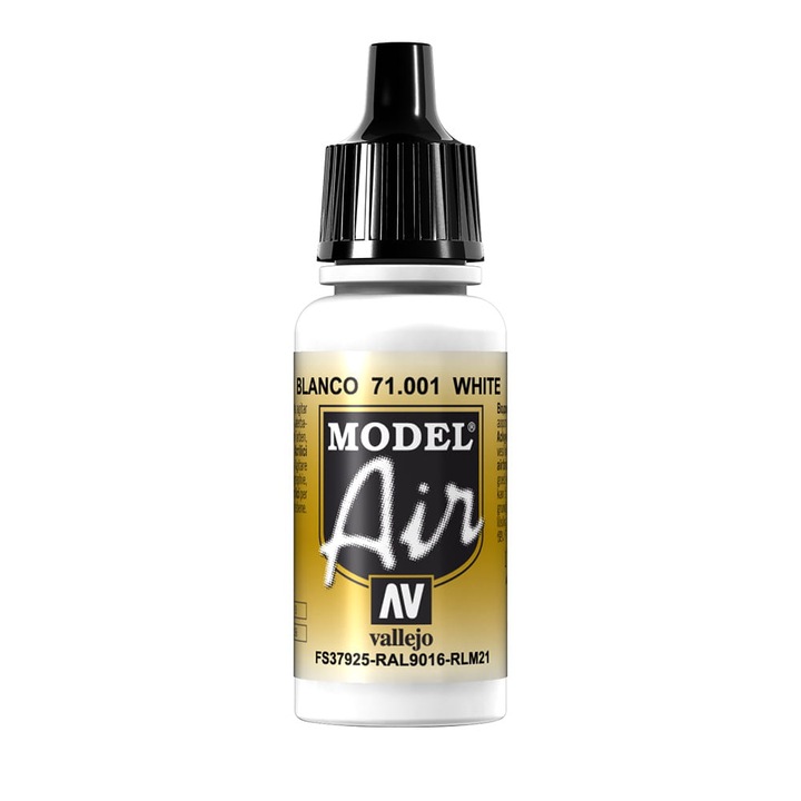 Festék Vallejo Model Air 71.001 fehér 17ml