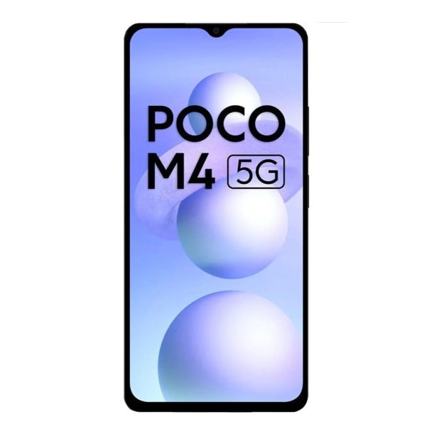 Telefon Mobil Poco M4 5G, Procesor MediaTek MT6833 Dimensity 700, IPS LCD 6.58", 4GB RAM, 64GB Flash, Camera Duala 13+2MP, Wi-Fi, 5G, Dual Sim, Android, Negru
