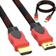 Cablu High-Speed HDMI v1.4, 5m, plug-plug, 4K, 3D, negru rosu