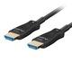 Кабел, Кабел, Lanberg HDMI M/M v2.1 cable 50m optical black aoc