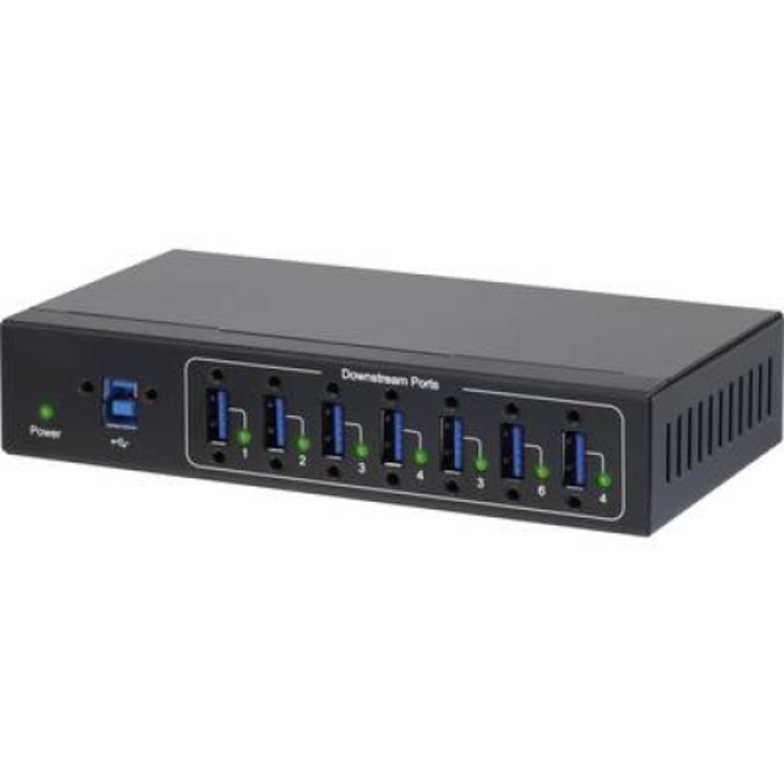 7-портов USB хъб, Renkforce (RF-3513012)