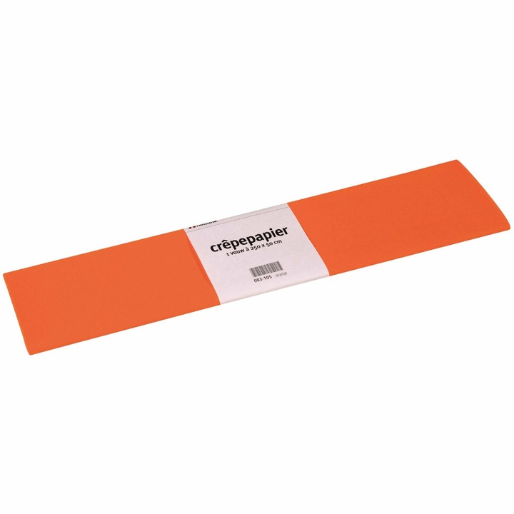 Set de 10 buc hartie creponata portocalie, Heutink