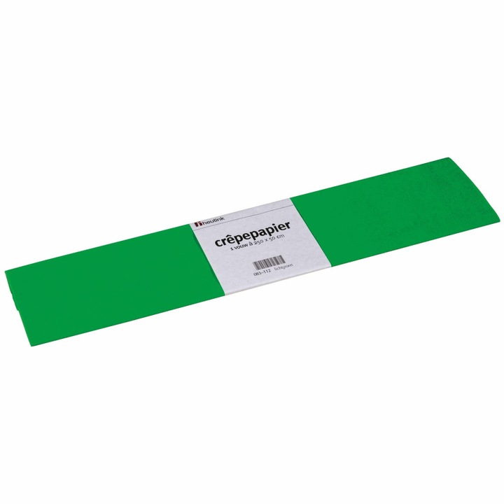 Set de 10 buc hartie creponata verde deschis, Heutink