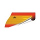 2 db 565x200 mm méretű fényvisszaverő panelből álló készlet