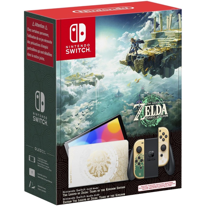 Конзола Nintendo Switch OLED Zelda Tears of the Kingdom Edition